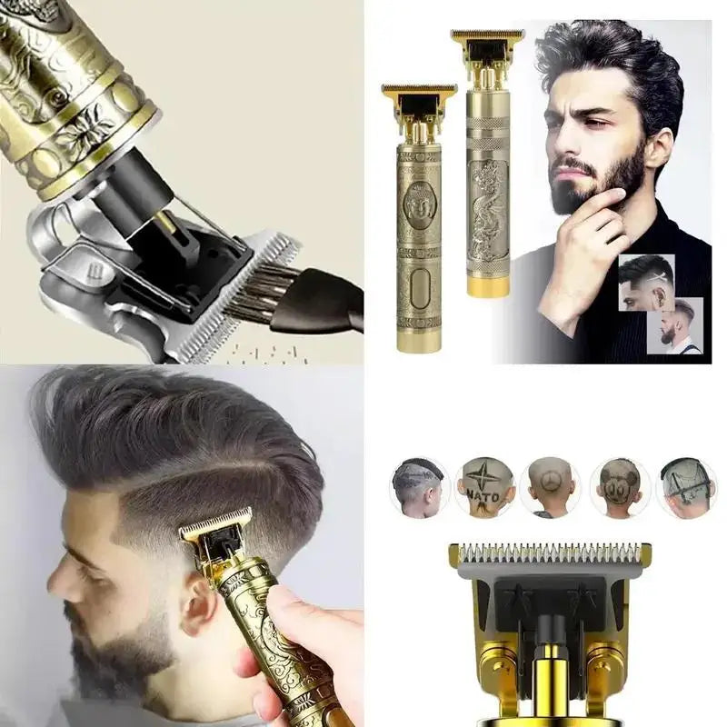 SteelLine™ PRO – Máquina de Corte Masculino Profissional